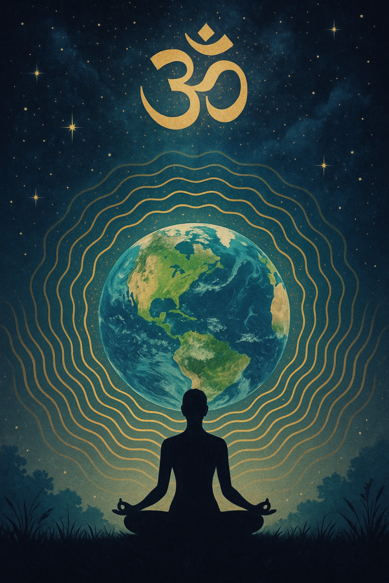 The Cosmic Password: Why the Sound of “Om” Syncs with the Earth’s Heartbeat