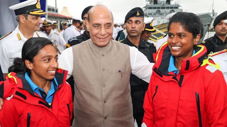 Sailing into History: The Unstoppable Voyage of Lt Cdr Roopa A and Lt Cdr Dilna K
