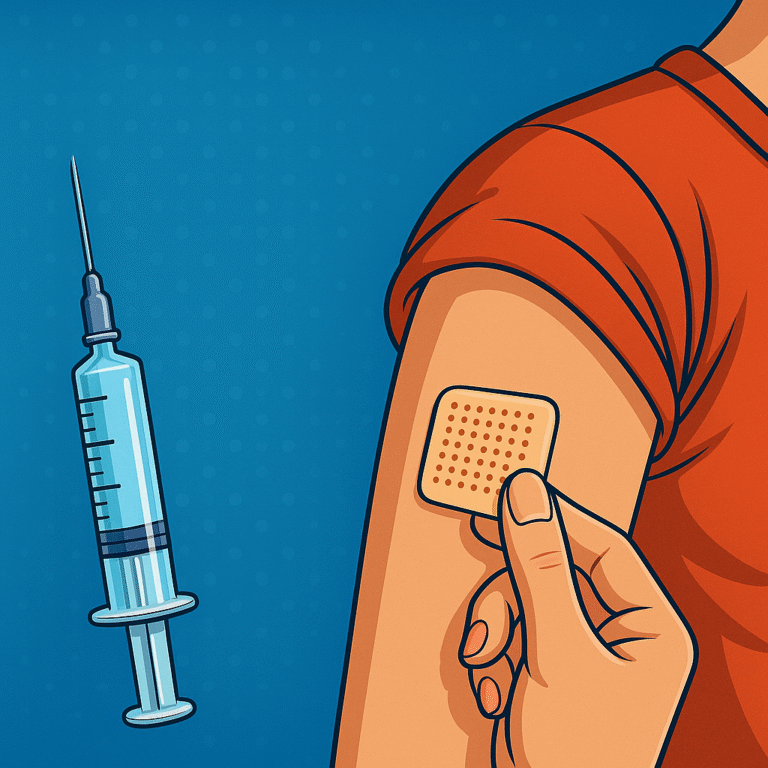 Vaccine Without the Needle: A Sticker That Could Save Millions