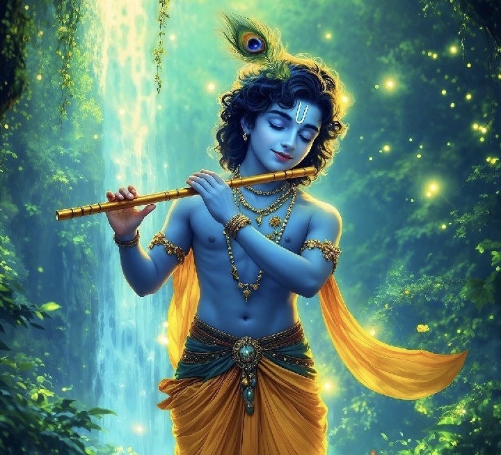 Why Krishna Left His Lotus Footprints on Kaliya Naag: A Divine Tale of Grace & Redemption🪷