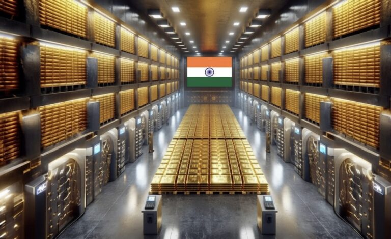 India’s Golden Milestone — Gold Reserves Surge Past $100 Billion
