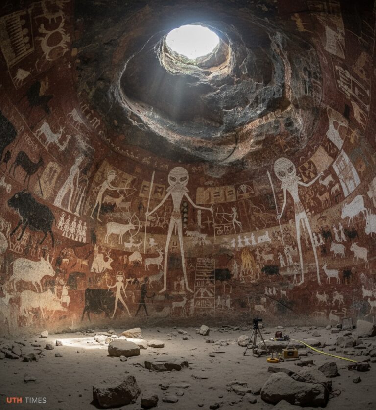 The UFO Cave Paintings of Charama: India’s Prehistoric Mystery
