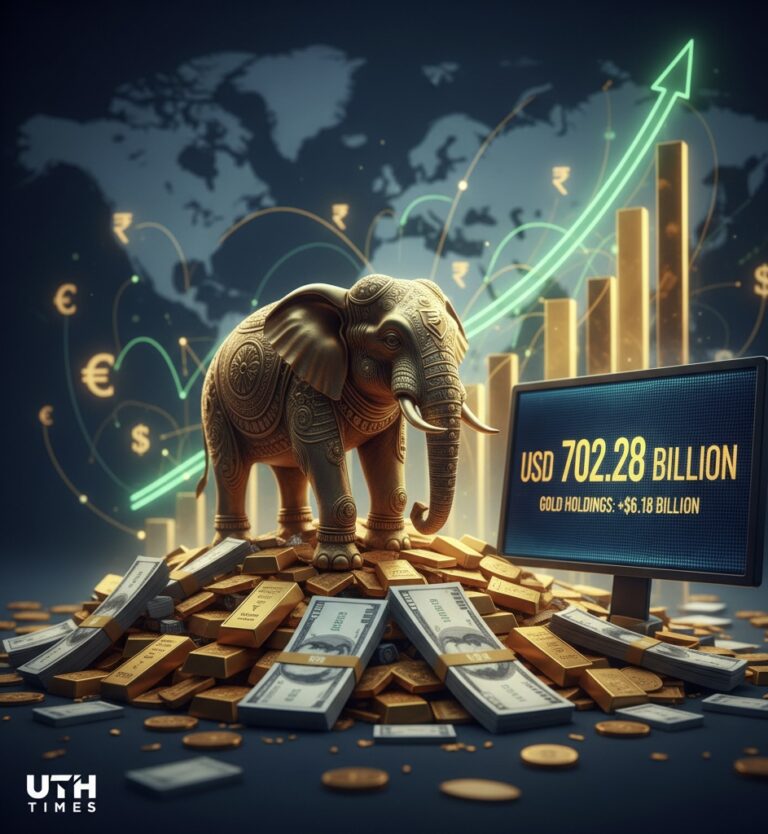 India’s Forex Reserves Hit Record $702.28 Billion: Gold Shines as the Key Driver