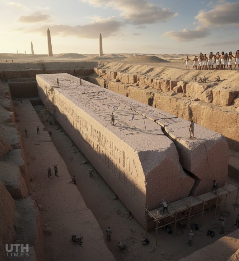 The Unfinished Obelisk: Egypt’s Frozen Engineering Marvel