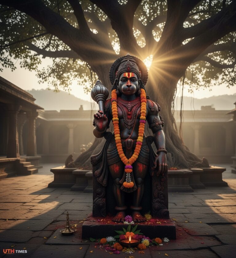 Hanuman sadhaka: The Saint Who Built His Bridge of Faith