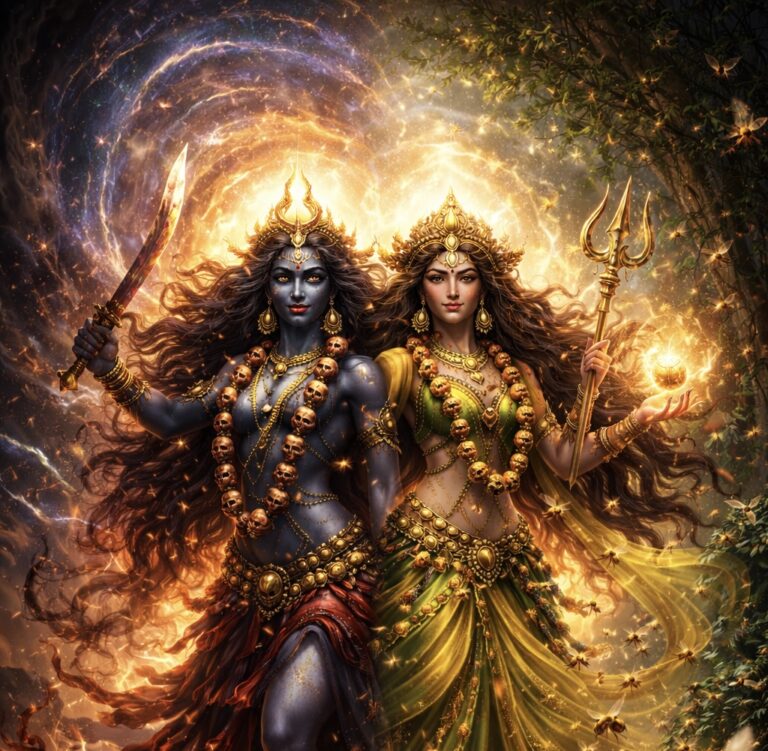 Kali & Bhramari: Power and Nature United
