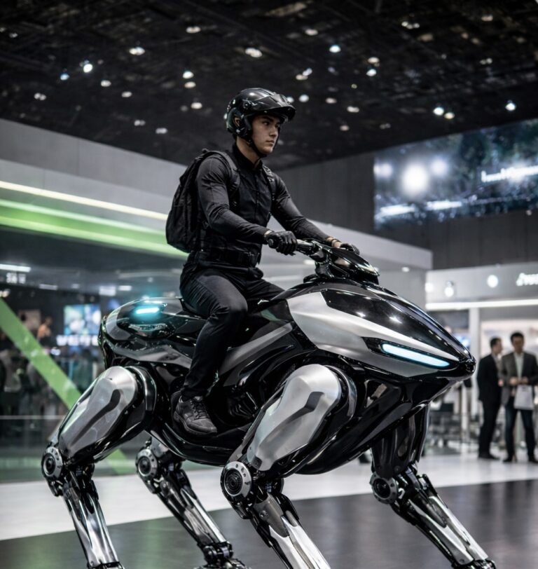 CORLEO: Kawasaki’s Rideable Robot That Walks the Future