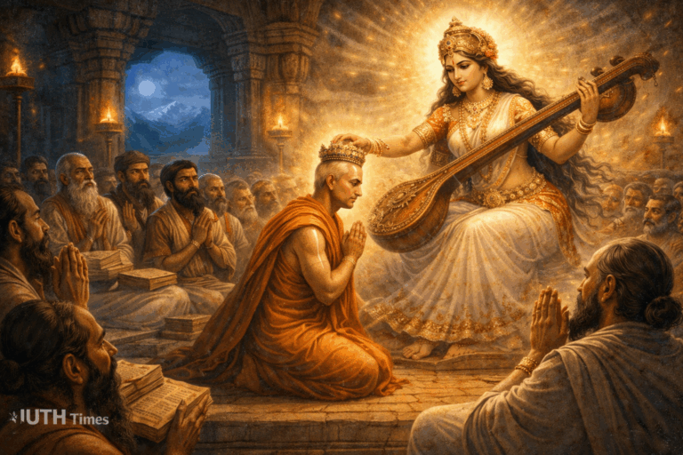 The Goddess and the Guru Maa Sharada’s Divine Test of Ramanujacharya