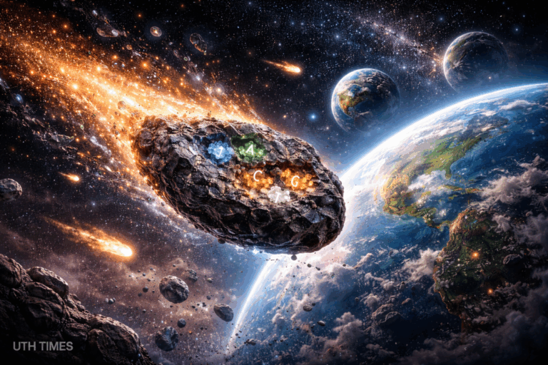 Human DNA Components Found in a 2-Billion-Year-Old Meteorite