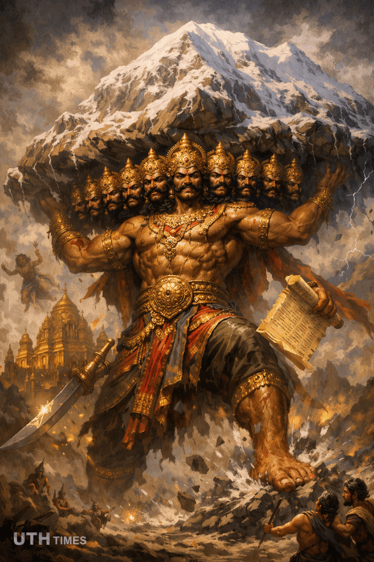 When Ravana Faced Shiva — The Fall of Ego and Rise of Devotion