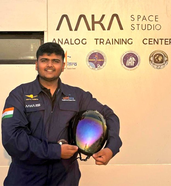 At 17, Living on the Moon (Almost): The Aditya Pandya Story