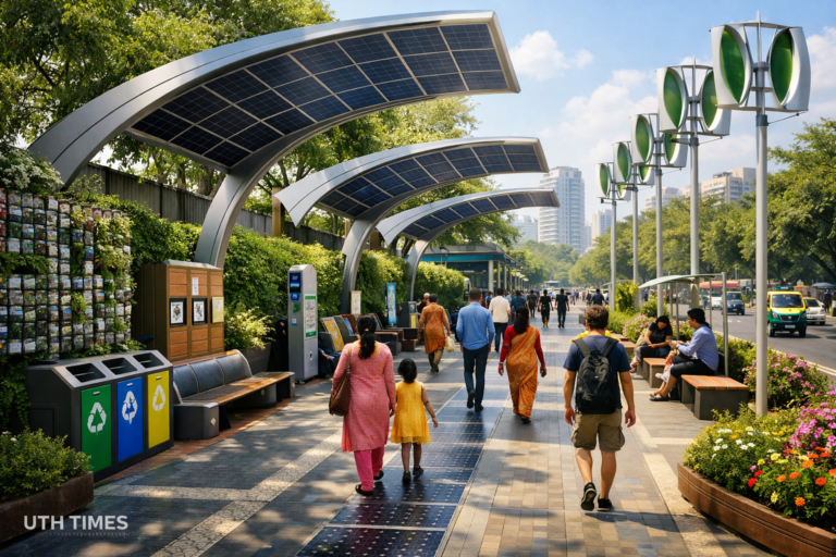 Hyderabad’s Solar Footpath: A Walk into the Future