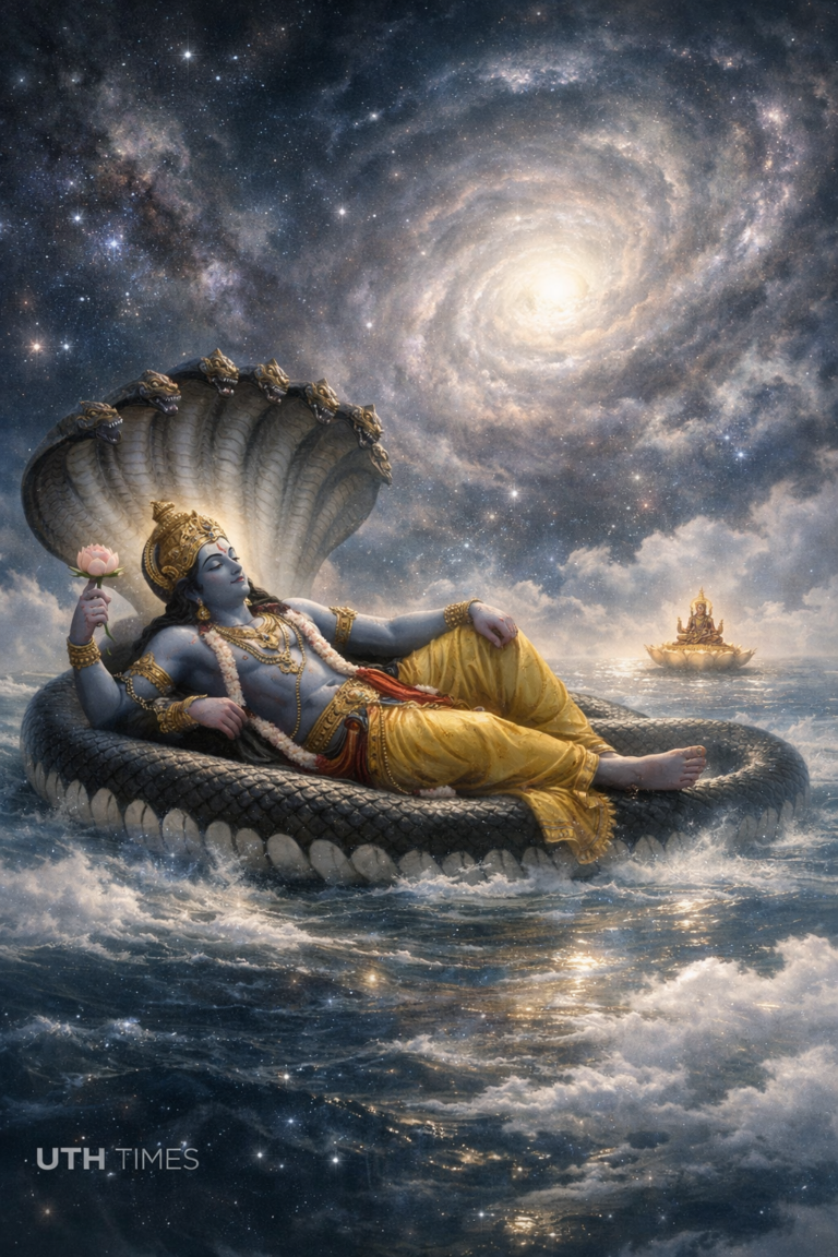 The Universe in Sanatan Dharma: From Ksheer Sagar to Big Bang