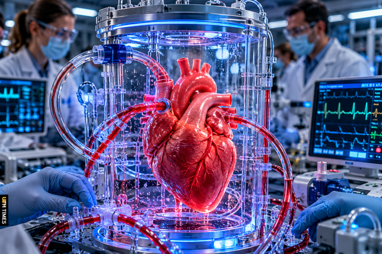 Heartbeat Beyond the Body: The Real Human Heart Beating in a Lab