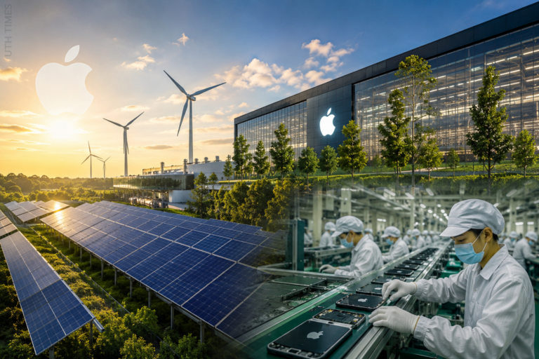 Apple’s ₹100 Crore Green Push: India Becomes the New Hub of Clean Energy Expansion