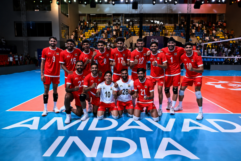 India Stuns Australia to Enter AVC Asia Cup Semi-Finals for the First Time