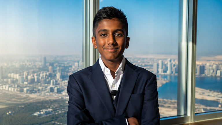 AI at 14: How Jainam Jain Built a Startup Inside Burj Khalifa