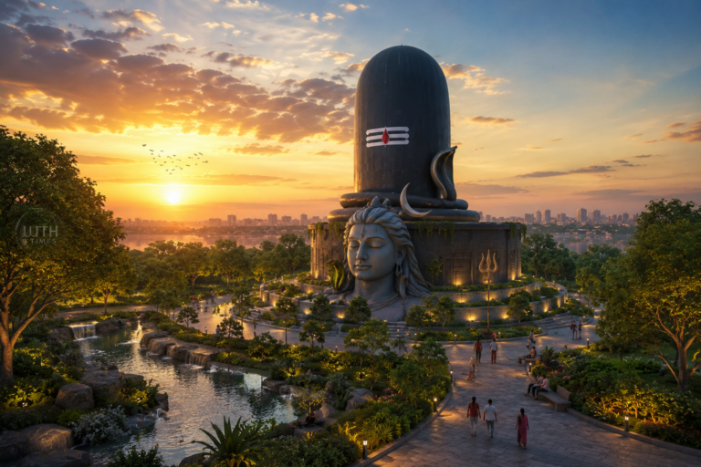 Varanasi to Get a 130-Foot Shivling Under ₹104-Crore Oxygen Park Project