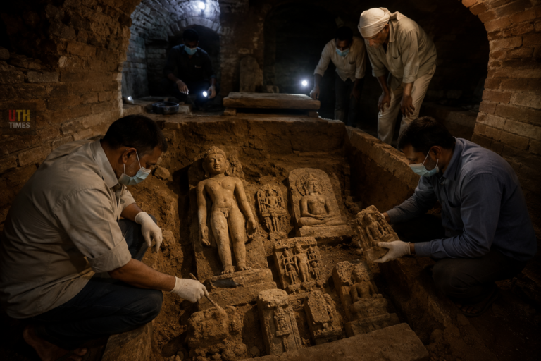 Hidden for 700 Years: Ancient Hindu-Jain Idols Found Inside Bharuch Jama Masjid Basement
