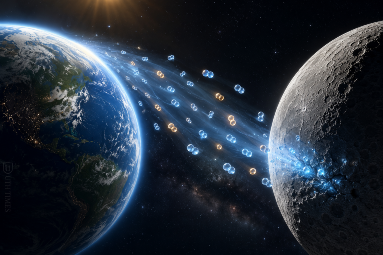 Earth Has Been Sending Water to the Moon for Billions of Years