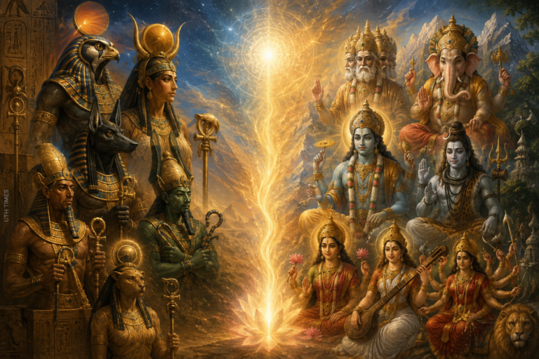 Egyptian Mythology and Sanatan Dharma: Ancient Echoes Across Civilizations
