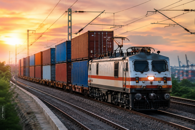 India Creates a Global Rail Milestone with Double-Stack Electric Freight Trains